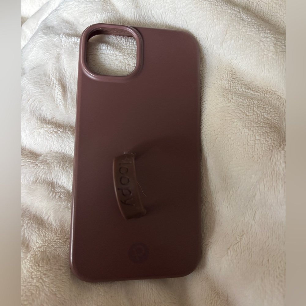 Loopy Case!! iPhone 15 Plus Espresso color